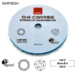 D-A Coarse Microfiber Extreme Cut Pad