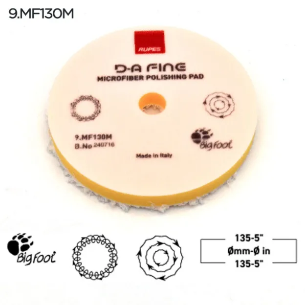D-A Fine microfiber polishing pad