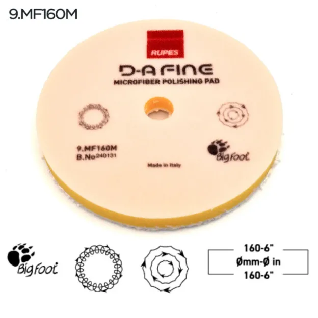D-A Fine microfiber polishing pad