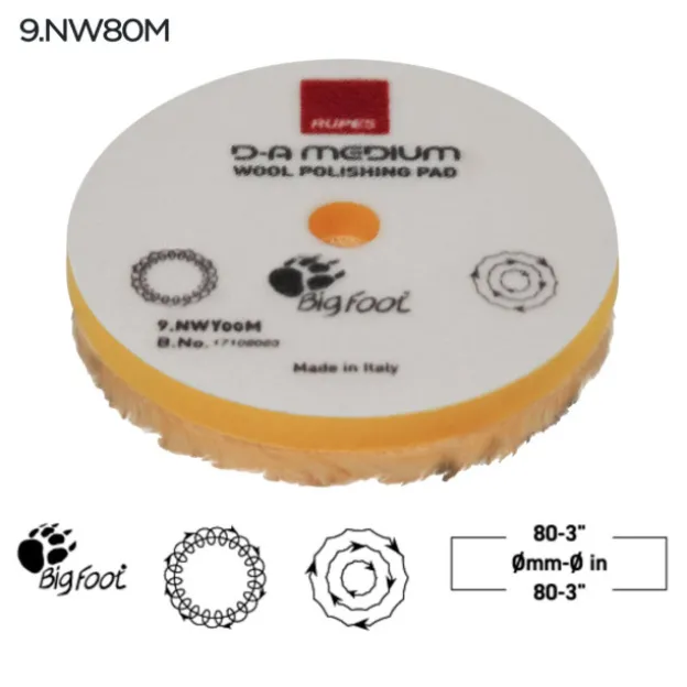D-A Medium Wool Polishing Pad