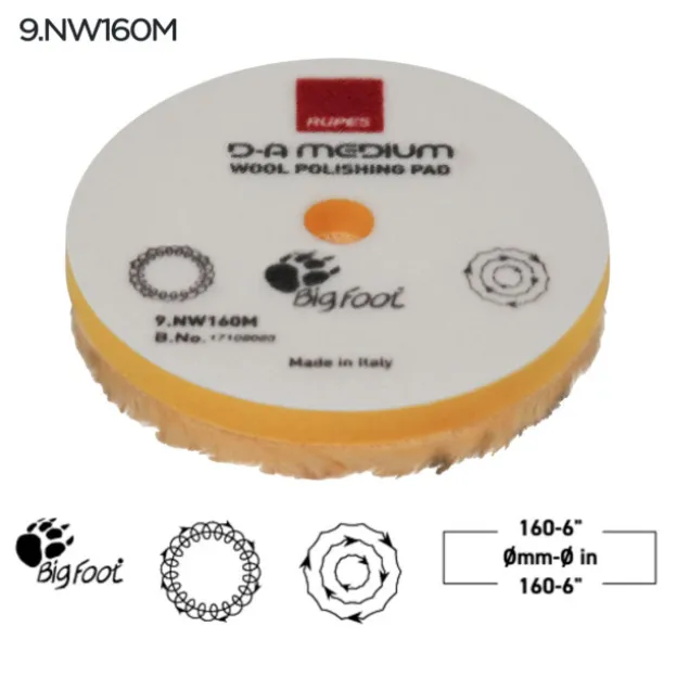 D-A Medium Wool Polishing Pad