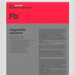 Felgenblitz säurefrei - Nettoyant pour jantes neutre visqueux