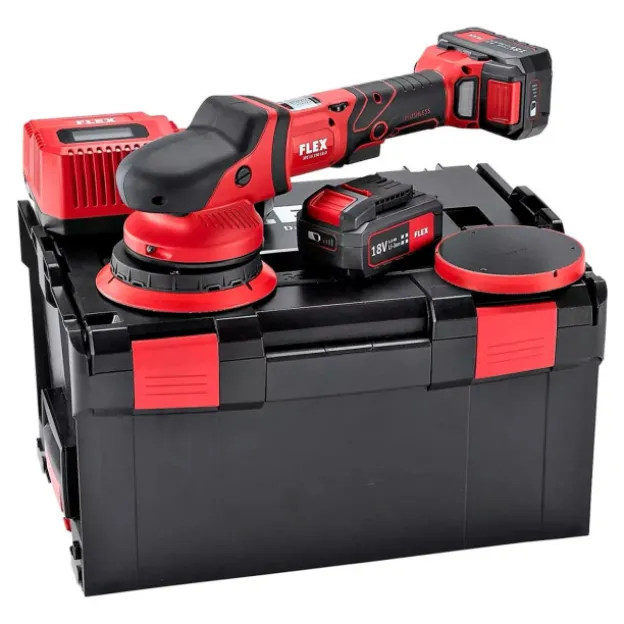 FLEX XFE 15 150 18.0-EC/5.0 - Set Polisseuse orbitale sans fil