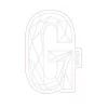 GYEON G Sticker White