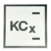 Kcx Sticker (Blanc)