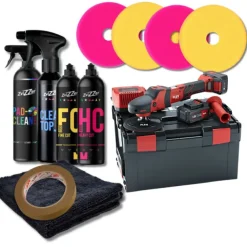 kit polissage FLEX Polisseuse rotative sans fil PE 15 150 18.0-EC