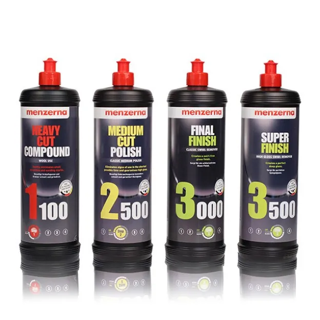 Menzerna Polish - Kit 4 Produits 1L