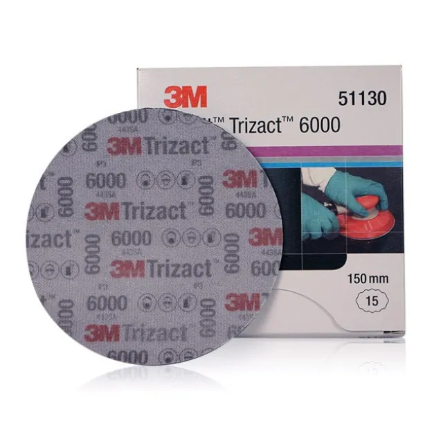 3M Trizact 6000 Fine Finishing Disc 150mm