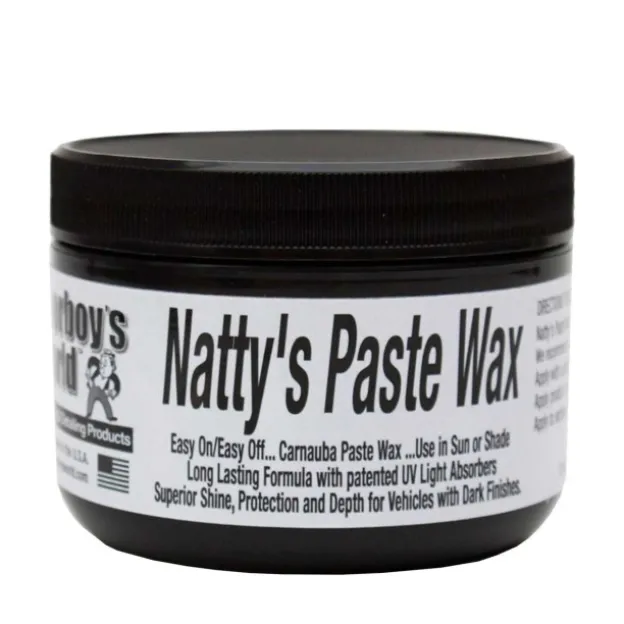 Natty's Paste Wax Black 235mL