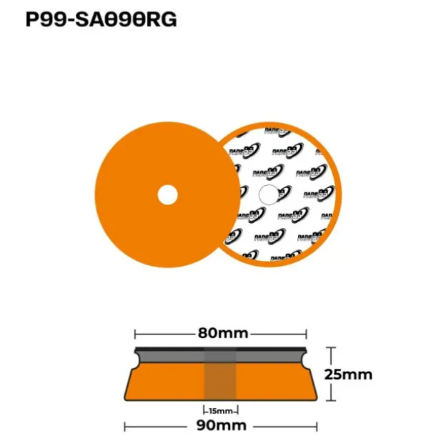 Orange Sandwich Pad Medium