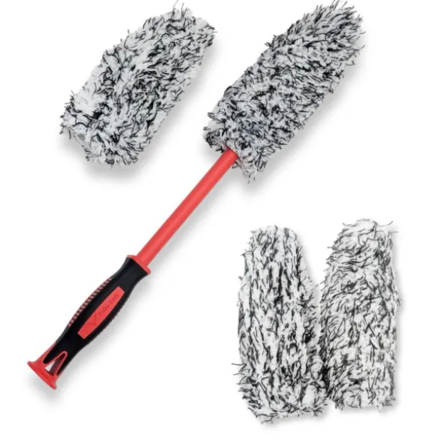 Pack Brosse Flatty Wheel Brush + Replacement Covers FALKO TOOLS