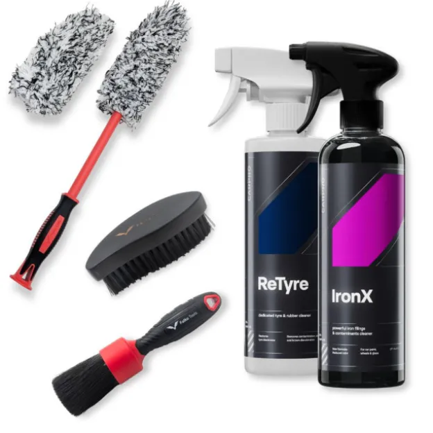Pack nettoyage pneus et jantes FALKO TOOLS CARPRO