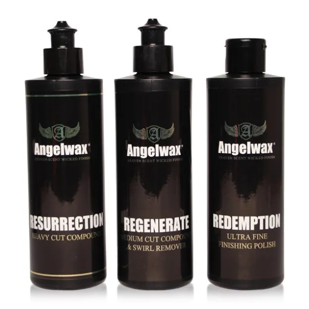 Pack polishs Angelwax 250ml