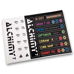 Planche d'étiquettes Alchimy7(Crystal Spray)