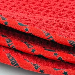 Red Apple Waffle Microfiber 40x40cm