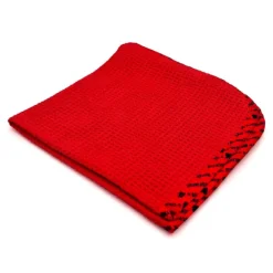 Red Apple Waffle Microfiber 40x40cm