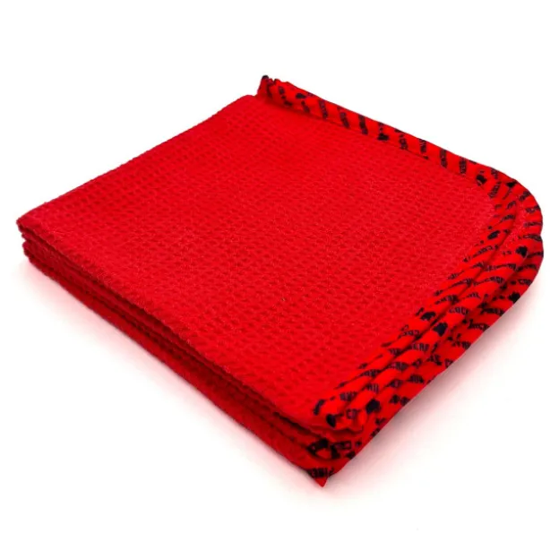 Red Apple Waffle Microfiber 40x40cm