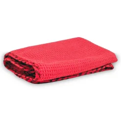 Red Apple Waffle Microfiber 60x40cm