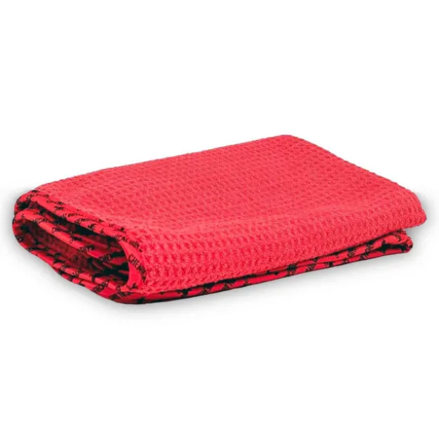 Red Apple Waffle Microfiber 60x40cm