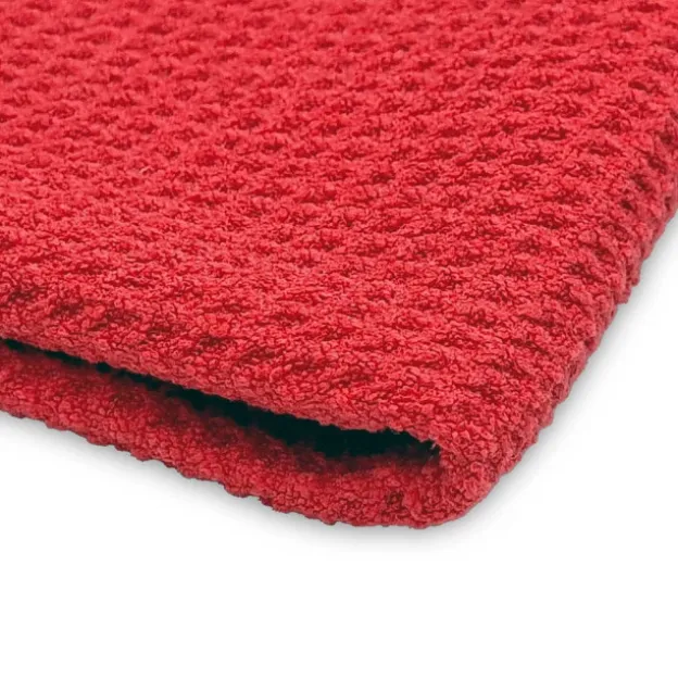 Red Apple Waffle Microfiber 60x40cm