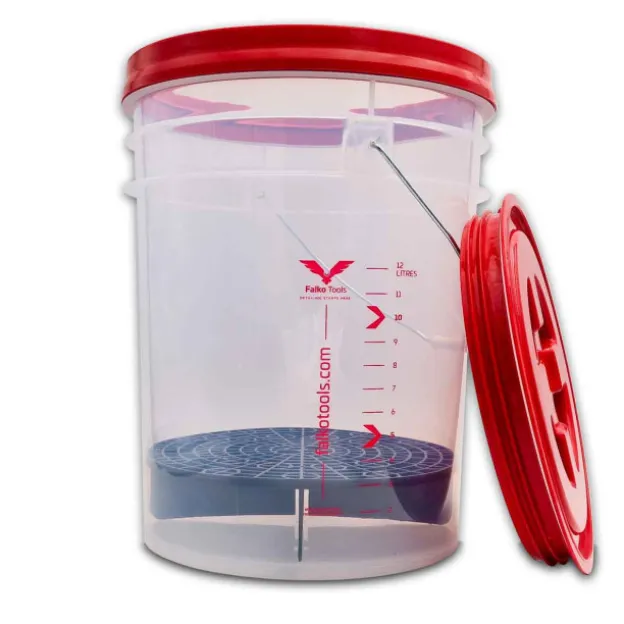 Seau de lavage rouge F-OCEAN RD