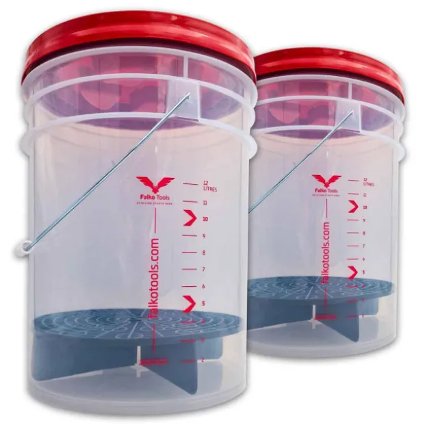 Seau de lavage rouge F-OCEAN RD