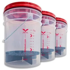 Seau de lavage rouge F-OCEAN RD