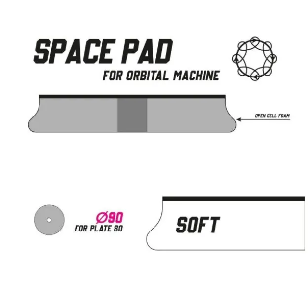 Space Pad White - Soft