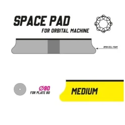 Space Pad Yellow - Medium