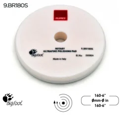 UltraFine polishing foam pads for rotary